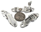 Magnetic Clasp - Silver Single Strand Clasps for Bracelets, Necklaces or Jewelry Making 4296