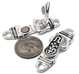 Silver and Gold Single Strand Fold Over Magnetic Clasps - Great for Jewelry Making!