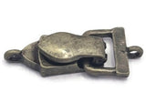 Magnetic Clasps for Jewelry Making into Bracelets or Necklaces for Beading Designs Single Strand 7857 Antique Gold Metal