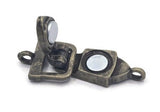 Magnetic Clasps for Jewelry Making into Bracelets or Necklaces for Beading Designs Single Strand 7857 Antique Gold Metal