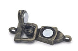 Magnetic Clasps for Jewelry Making into Bracelets or Necklaces for Beading Designs Single Strand 7857 Antique Gold Metal