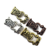 Gold, silver, copper fold over magnetic clasps for jewlery making.