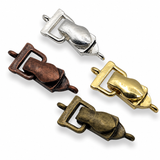 Mixed Metal Single Loop Magnetic Clasp Mix - Unique Magnetic Clasps for Jewelry Making