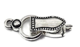 Silver and Gold Single Strand Fold Over Magnetic Clasps - Great for Jewelry Making! 7856