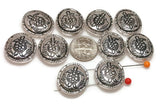 Bring the spirit of the sea into your handmade jewelry with these engraved sea turtle beads. The antique silver finish and two-hole slider style make them easy to use for multi-strand cord bracelets, wrap designs, and necklaces. Perfect for jewelry makers seeking nautical, beach-inspired, or bohemian components, these beads celebrate marine life while offering versatility and style for nature-inspired creations.