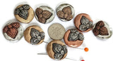Slider beads for jewelry making