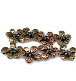 Whether you&#39;re creating boho, vintage, or modern jewelry, these mixed metal slider beads complement a wide range of styles.