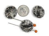 Metal beads for Jewelry Making with a western design