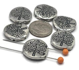 Slider Beads (10 pcs) 2 hole Beads 2 hole Metal Beads for Crafting or Jewelry Making into Necklaces and Bracelets 597-M9