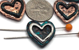 These heart-shaped beads add a unique touch to bracelets, necklaces, and earrings, enhancing the beauty of any jewelry design.