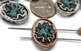 The metal finishes of these beads, including copper, silver, and gold, ensure that they complement a variety of color schemes and styles.
