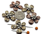 With their versatile design, these beads can be paired with gemstones, crystals, or pearls to create unique and personalized jewelry pieces.