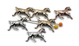 Sculpted horse sliders with antique finish and dimensional muscles. Ideal as focal slider beads, spacer bars, or strand separators in bead‑loom bands. Pair with turquoise howlite, smoky quartz, or matte black glass for striking contrast. Perfect for riding club fundraisers and barn event gifts.