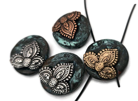 Design cleaner double‑strand jewelry with our two‑hole metal slider beads. Each piece has two holes on each side for secure spacing and structure in bracelets, necklaces, earrings, and rings. Use both hole sets or just one, depending on your layout. These uncommon components also elevate zipper pulls, candle collars, and DIY décor. Hard to find elsewhere, they’re a signature specialty of our curated bead shop.