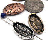 “Born to Ride” double‑strand connectors make instant statement focals. Mix metals for curated stacks or showcase one word bead on a choker as a horizontal pendant. Great supplies for equestrian jewelry, country music festivals, and ranch wedding party gifts.