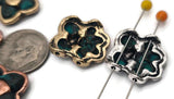 Heart‑paw 2‑hole slider beads make the sweetest focal for pet jewelry. The double‑hole channel keeps two strands aligned on leather cuffs, paracord, or bead‑woven bands so the paw stays centered and won’t twist. Surround with seed beads, Czech beads, crystal bicones, heishi, gemstone chips, or tiger eye chips for texture. Ideal bracelet beads and necklace beads for dog mom gifts, pet memorial bracelets, rescue fundraisers, and everyday animal‑lover accessories.