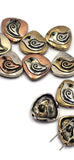 Looking for focal beads with character? These chunky teardrop bird beads add instant charm with a bold stylized bird motif and distressed mixed‑metal finish. Use them as statement focal beads in bracelets, necklaces, and earrings, or as spacers between glass beads and gemstones. Pair with seed beads for contrast and texture. Perfect for jewelry makers, crafting, and DIY handmade gifts with a whimsical, nature‑inspired vibe.