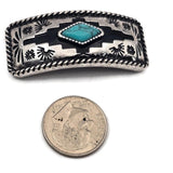 Slider Beads (4 pc) Large Western Spacer Metal for Jewelry Making, Crafting, Beading into Necklaces and Bracelets 782-N1