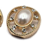 2 Hole Slider Beads (4 pc) Gold Metal Focal Beading, Crafting, Jewelry Necklaces, Bracelets in Gold -Ornate Detailing Spacer 867 M14