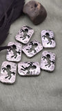 2 Hole Slide Beads (7 pcs) Horse Western Silver Metal Focal Beading Jewelry Making DIY Bracelet or Necklace 833-M18