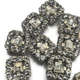 Featuring sparkling clear rhinestones and a platinum silver finish, these 2 Hole Slider Beads bring classic elegance to handmade jewelry projects. Perfect for bracelets, necklaces, earrings, pendants, and leather jewelry, they provide exceptional versatility for jewelry makers. Their dual-hole design makes them excellent additions to bead weaving, artisan jewelry, and multi-strand jewelry projects where decorative focal beads create visual impact.