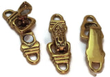 Fold Over Magnetic Clasps (Qty 10) Single Strand Gold Metal Fold Over Magnetic Clasps Clasp Necklace Clasps Bracelet Clasps 4298-clasp