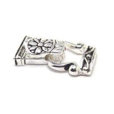 Magnetic Clasps Fold Over Clasps Bracelet Clasps Necklace Clasps Silver Magnetic Clasps Jewelr Clasps Floral Clasp 1213