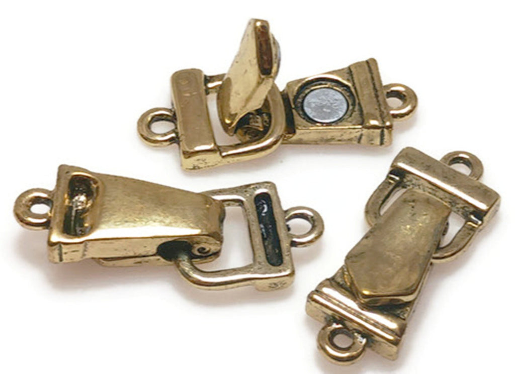 Magnetic Leather Bracelet - Saddle Brown – ProMagnet