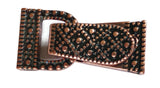 front of magnetic clasp