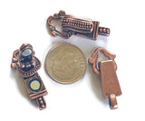 Magnetic Clasps Anitique Copper Single Strand Clasps for Bracelets  Fold Over Magnetic Clasps for Necklaces 4125