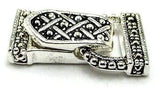 Silver magnetic clasp