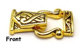 Fold Over Gold Magnetic Clasps Closures Bracelet Clasps Necklace Clasps Magnet Clasps Golden 1133