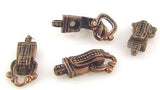 Magnetic Clasps for jewlry making in antique copper single strand Clasps for Bracelets or Necklaces Qty 1 4125